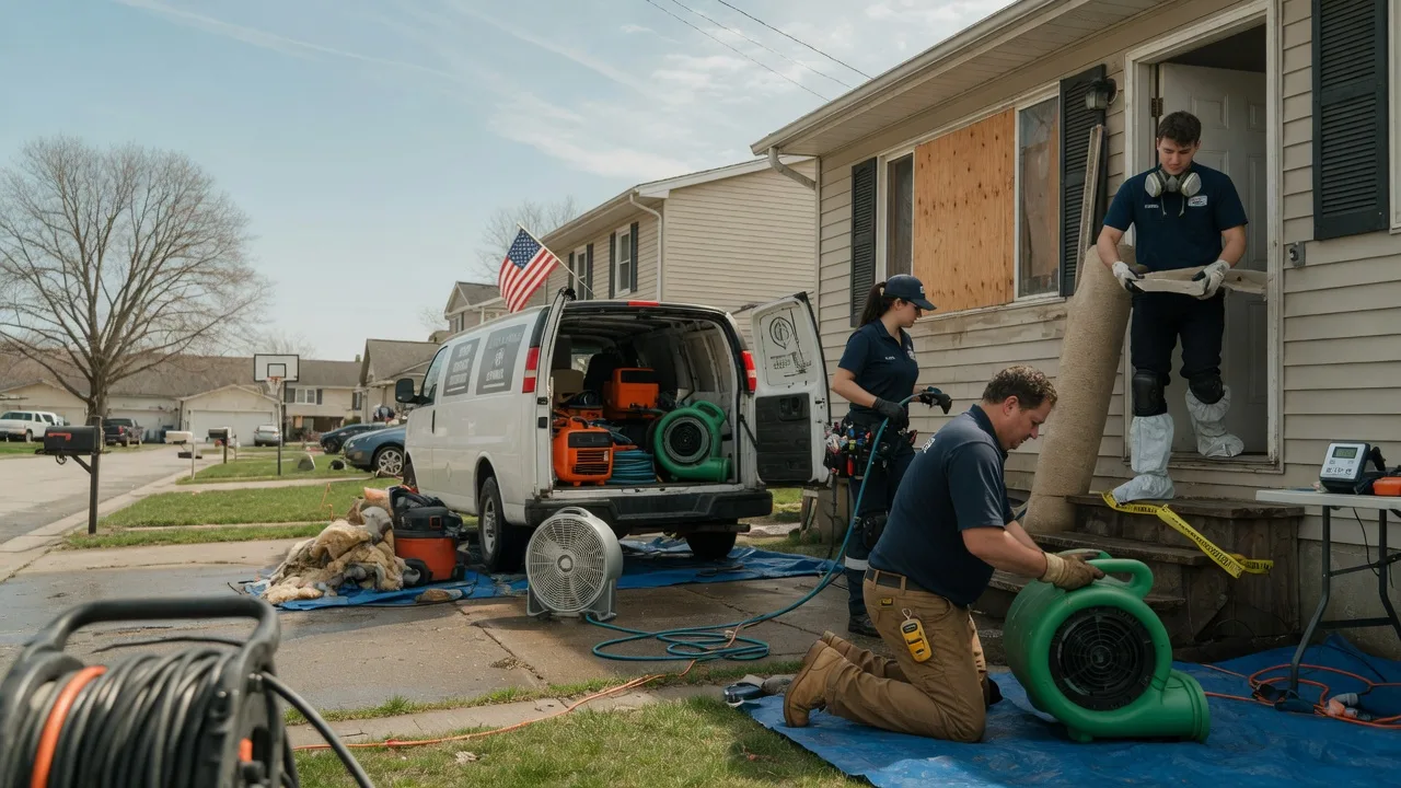 Water Damage Restoration in Mondovi, WI near me